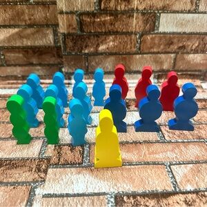 Thomas & Friends Colorful Wooden Kids Toy Figures lot